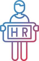 Human Resources Vector Icon