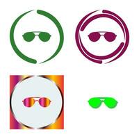 icono de vector de gafas de sol