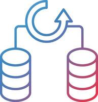 Database Backup Vector Icon