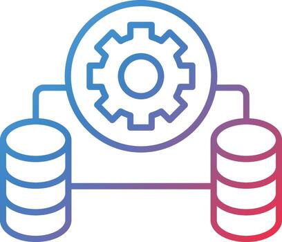 Database Management Vector Icon