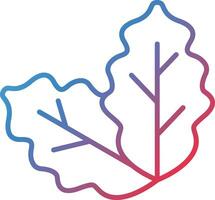 icono de vector de repollo