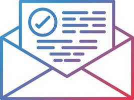 Email Verification Vector Icon