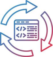 Code Refactoring Vector Icon