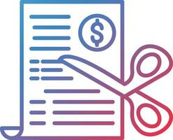 Split Bill Vector Icon
