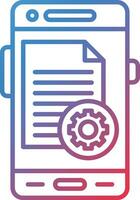 Document Settings Vector Icon