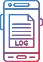 Logs Vector Icon