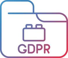 Gdpr Plugin Vector Icon
