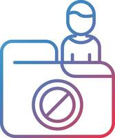 Sensitive Personal Data Vector Icon