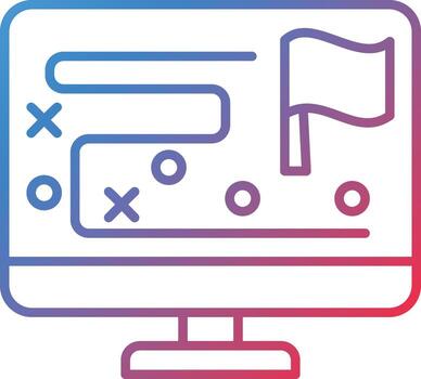 icono de vector de plan