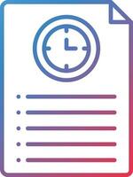 Time Tracking Vector Icon