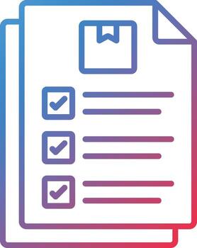 icono de vector de documento