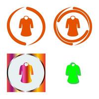 Ladies Shirt Vector Icon