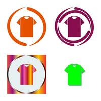 Plain T Shirt Vector Icon