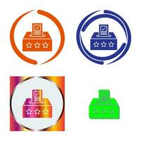 Ballot Vector Icon