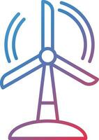 Windmill Vector Icon