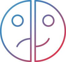 Bipolar Disorder Vector Icon
