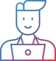 Programmer Male Vector Icon