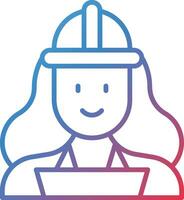 Qa Engineer Female Vector Icon