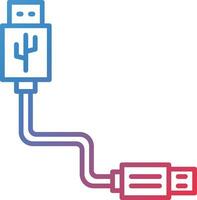 Usb Cable Vector Icon