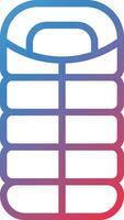 Sleeping Bag Vector Icon