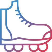 Roller Skates Vector Icon