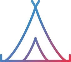 Tent Vector Icon
