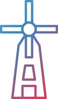 Windmill Vector Icon