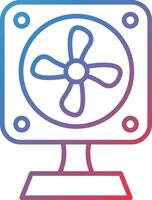 icono de vector de ventilador