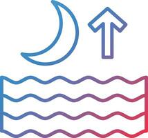 High Tide Vector Icon