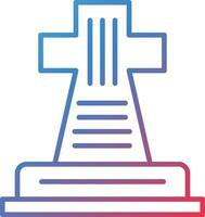 Gravestone Vector Icon