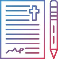 Testament Vector Icon