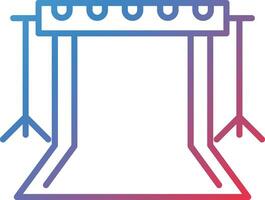 Camera Backdrop Vector Icon