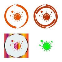 Sun Vector Icon