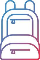 Backpack Vector Icon