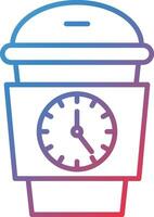 Coffee Time Vector Icon