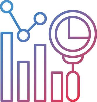 Predictive Analytics Vector Icon