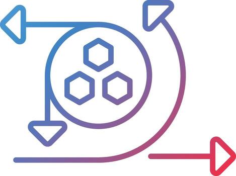 modelado api vector icono