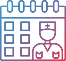 Doctor Visit Day Vector Icon
