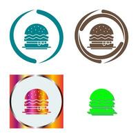 Hamburger Vector Icon