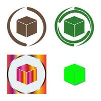 Cubic Design Vector Icon