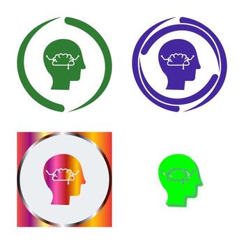 Thinking Vector Icon