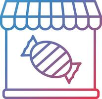 Candy Shop Vector Icon