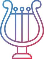 Lyre Vector Icon