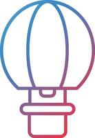 Hot Air Balloon Vector Icon