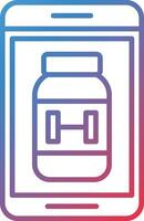 Protein Powder Vector Icon