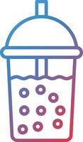 Bubble Tea Vector Icon