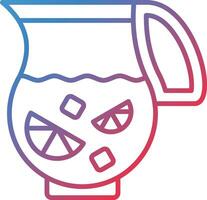 Lemonade Jug Vector Icon