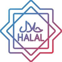 Halal Vector Icon
