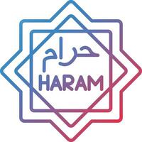 Haram Vector Icon