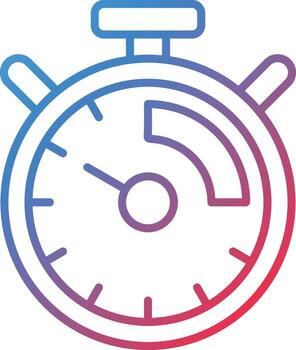 icono de vector de temporizador